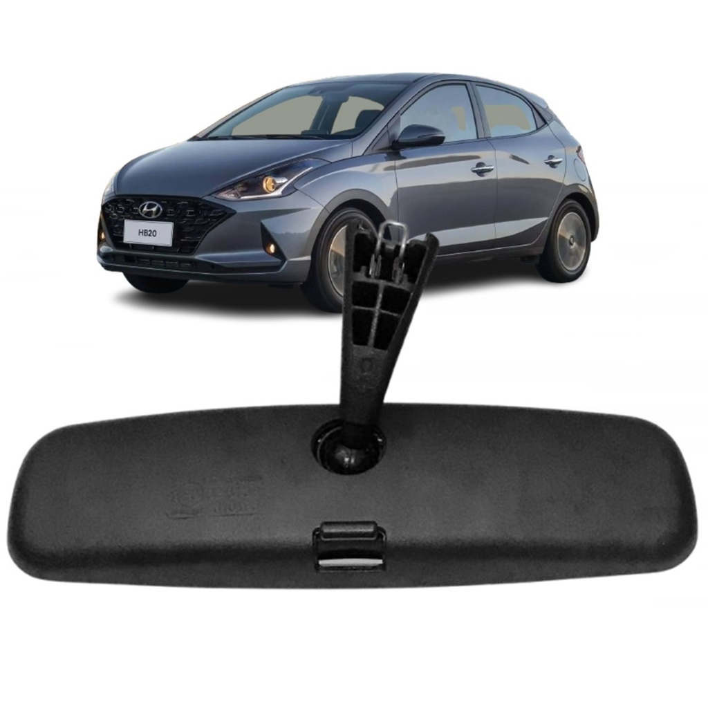 Retrovisor Espelho Interno Hb20 2020 21 22 Hb20s Hb20x Prismático ...