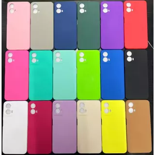 CAPINHA SILICONE AVELUDADA MOTOROLA G34