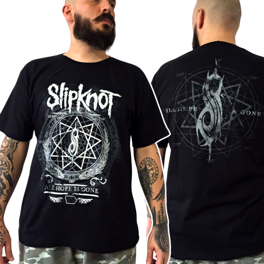 Camiseta Slipknot - All Hope Is Gone II | Shopee Brasil
