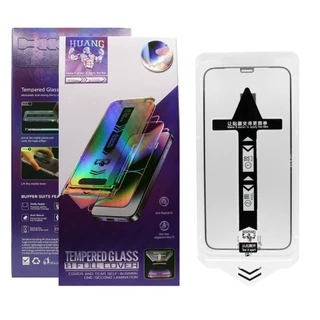 Película Premium Huang Magic Box Full Cover Brilho HD iPhone 16 15 14 13 12 11