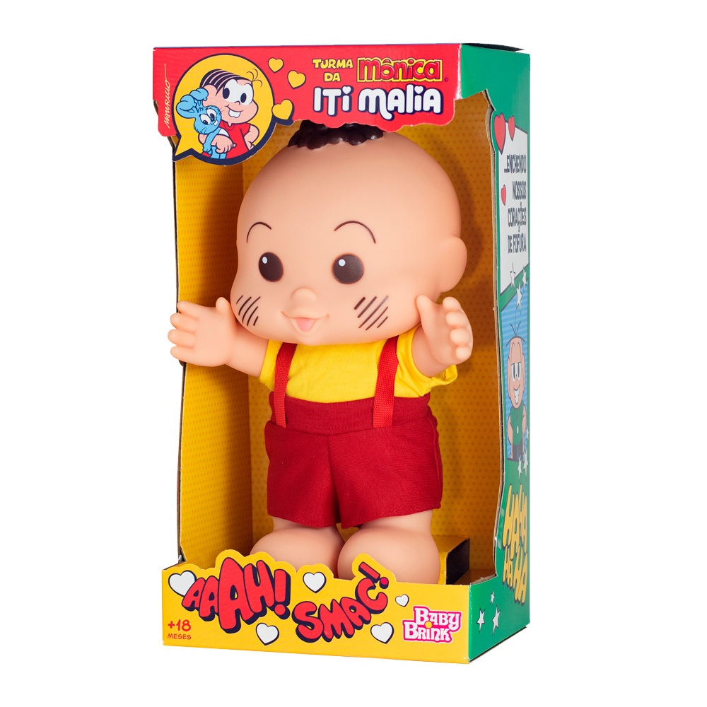 Magali Monica's Gang Action Figure - 23 Cm Soft Doll Character Toy With Fabric Outfit, Collectible Novabrink