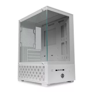 Gabinete Gamer TGT Legion, Mid-Tower, Lateral de Vidro, Branco, TGT-LGN-WH