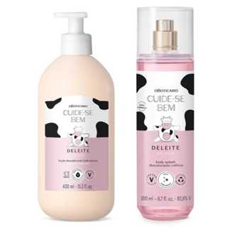 Combo Body Splash 200 ml e Hidratante Corporal 400 ml Cuide-se Bem Deleite O Boticário em Oferta na Shopee