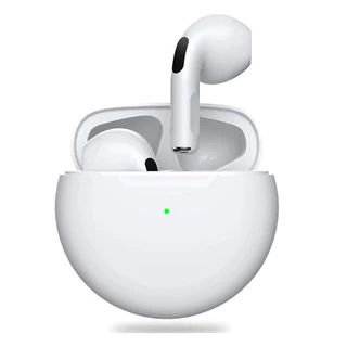 Pro 6 TWS Fone De Ouvido Bluetooth Sem Fio Com Controle De Toque Estéreo Microfone Embutido Earbuds