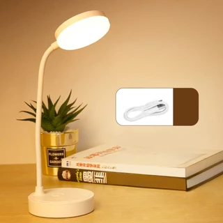 Luminária de Mesa LED TOUCH Com Fio Dobrável Flexível Brilho Constante para Estudo USB Branco FLP1221 em Oferta na Shopee