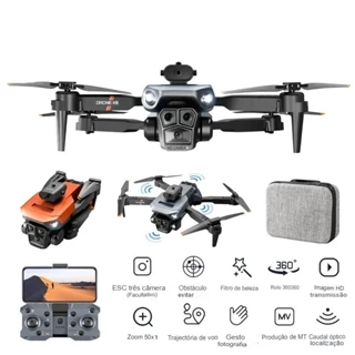 2025 Nova Drone 8K com Dual Camera Profissional RC Evitação Inteligente Obstáculos com Anatel em Oferta na Shopee
