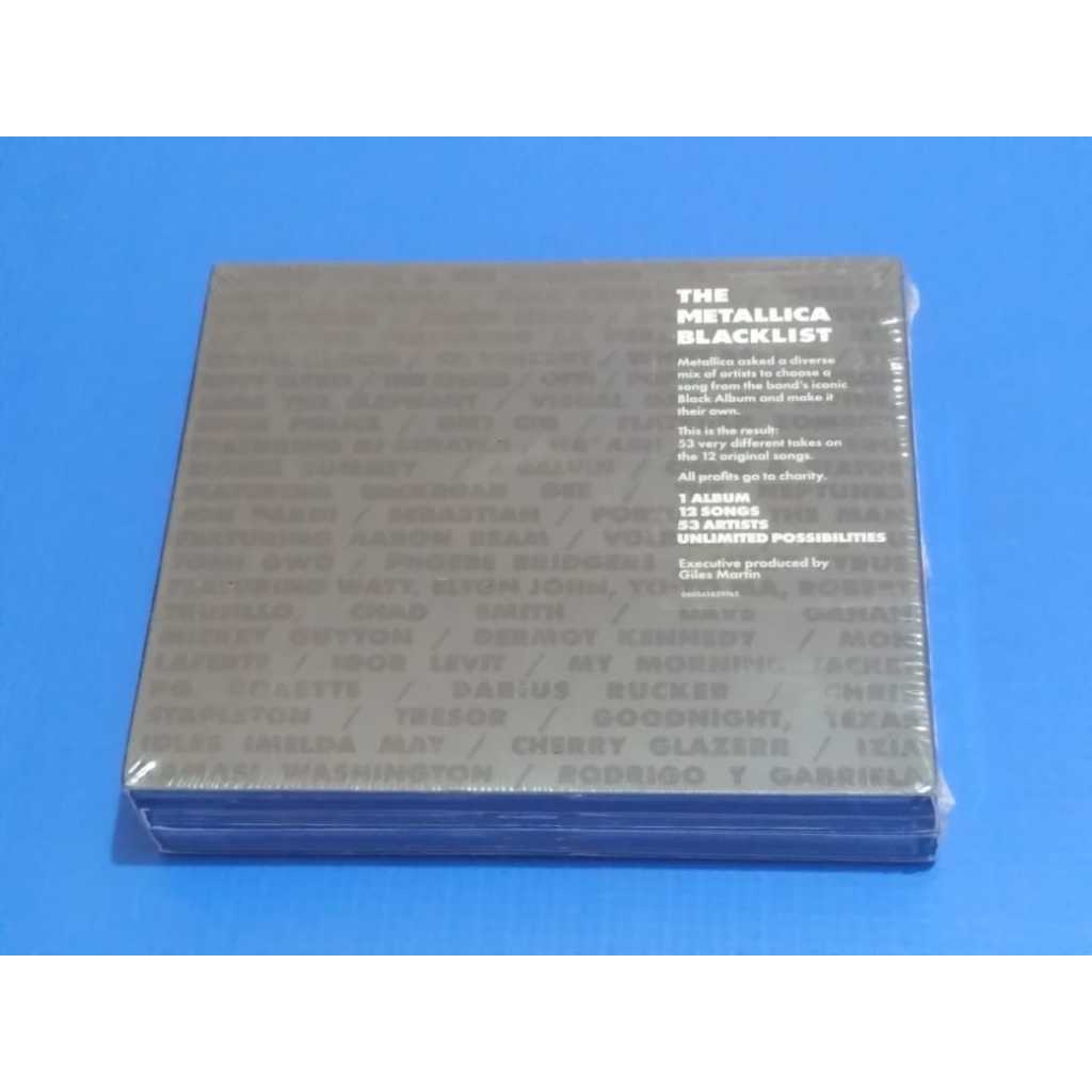 Box Cd The Metallica Blacklist ( Lacrado/ 4 Cds ) | Shopee Brasil
