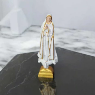 Nossa Senhora de Fátima 5cm em Resina - Impressão 3D