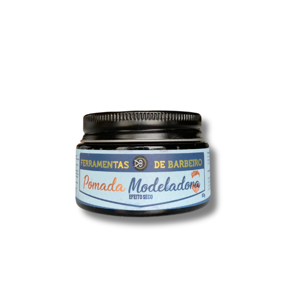 Pomada para cabelo modeladora, efeito seco, efeito mate/ 80g | Shopee ...