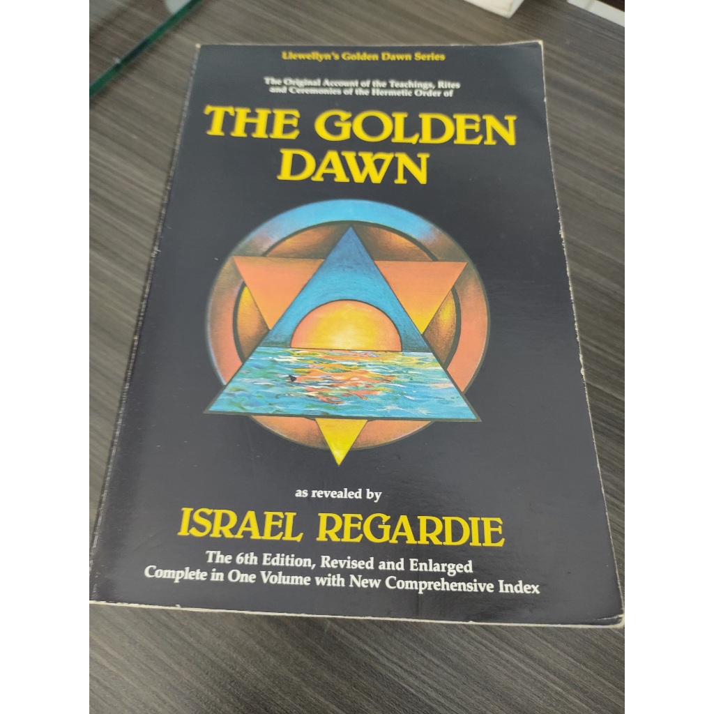 Livro The Golden Dawn a Complete Course Israel Regardie | Shopee