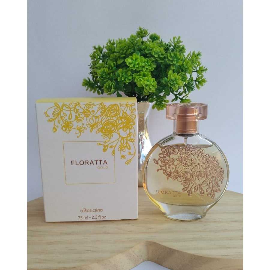 Perfume Floratta Gold O Boticário 75ml | Elegância e Delicadeza