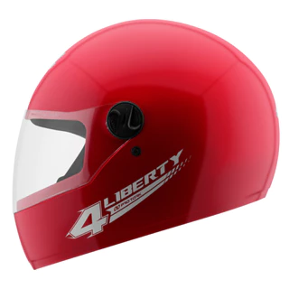 Capacete Vermelho Tamanho 60 Pro Tork Viseira Cristal Casco ABS E Cinta Jugular Fecho Revestido EPS em Oferta na Shopee