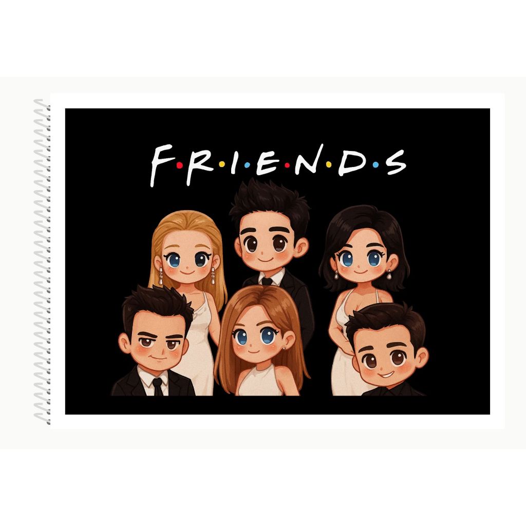 Friends / Livro de colorir Friends / Central Perk / Impressão Somente ...