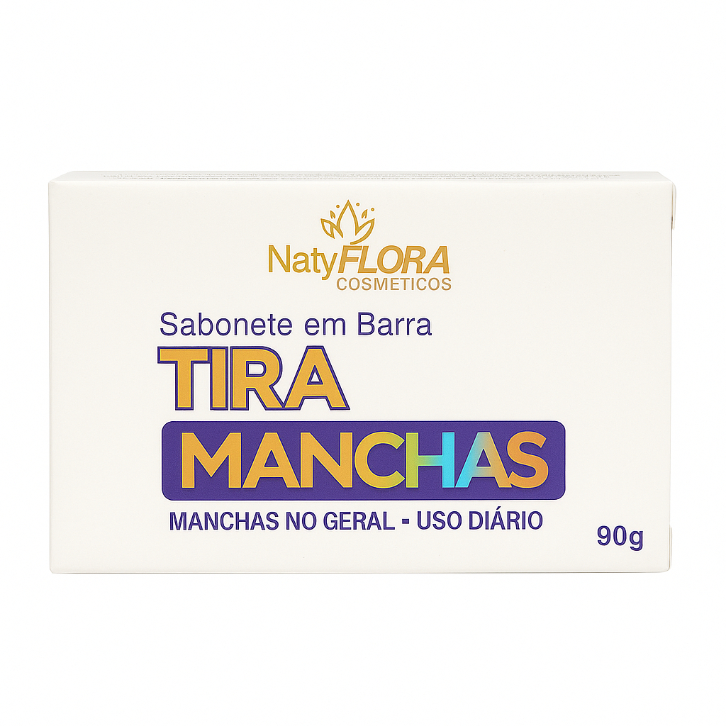 Sabonete Tira Manchas 90g NatyFlora - Uso Diário para Manchas na Pele ...