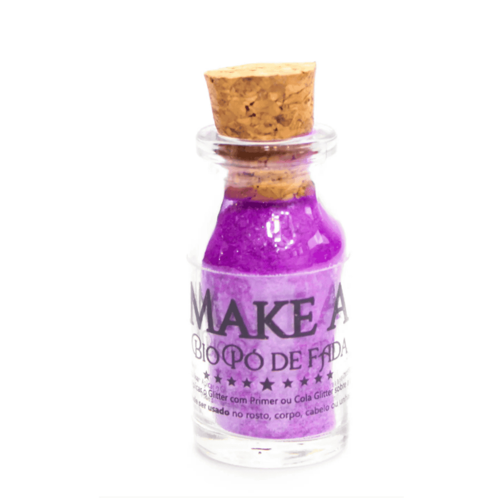 Glitter Biodegradável Pó de Fada Multifuncional Roxo | Shopee Brasil