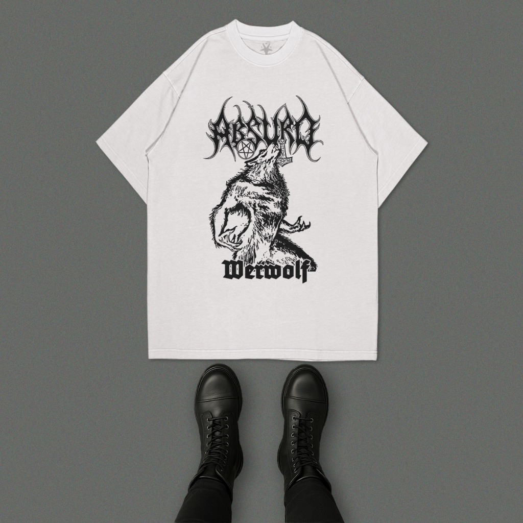 Absurd ブラックメタル black l Camiseta Banda Black Metal Absurd Estampada Frente Verso 100
