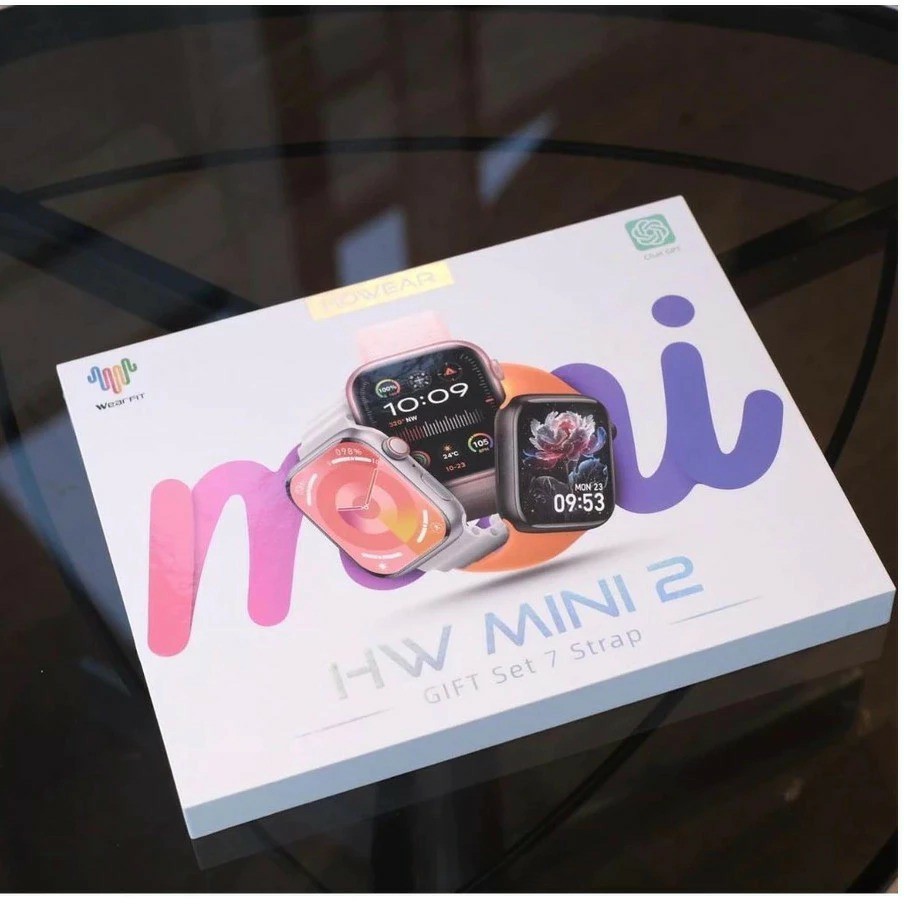 Relógio Smartwatch Hw Ultra Mini 2 Com 7 Pulseiras Chat GPT Compatível ...