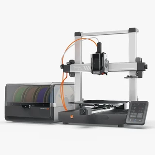 Impressora 3D Anycubic Kobra 3 Combo Original Fechada Multicor AMS Câmera Nivelamento Automático Pronta Entrega