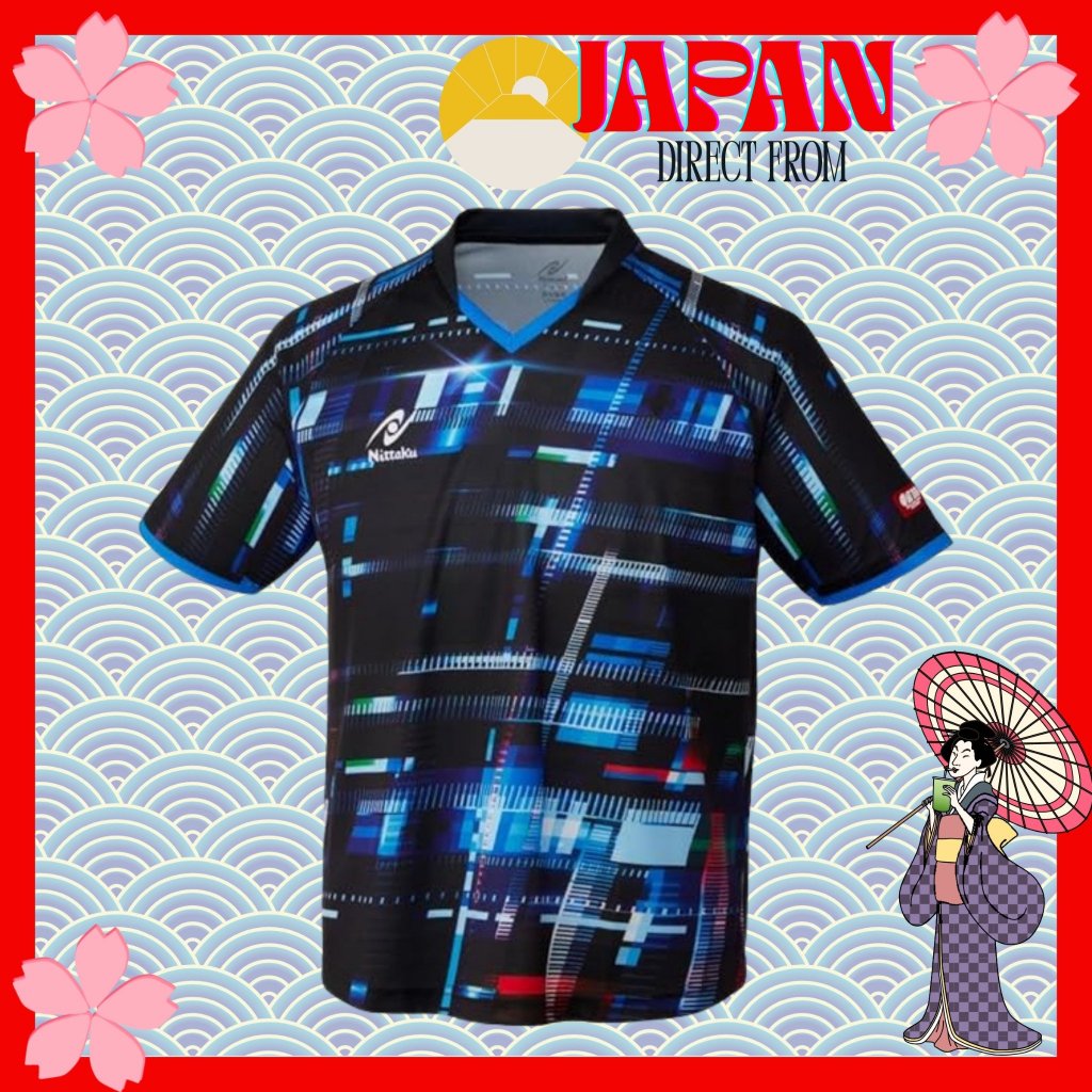 Direct from Japan | Nittaku NW-2213 Table Tennis Shirt – Unisex