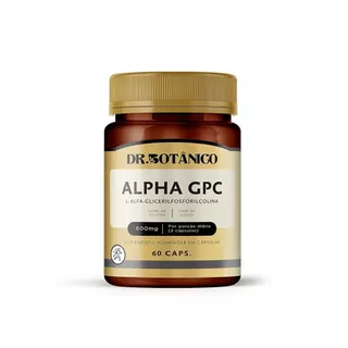 ALPHA GPC 600MG 60 CAPSULAS DR. BOTANICO