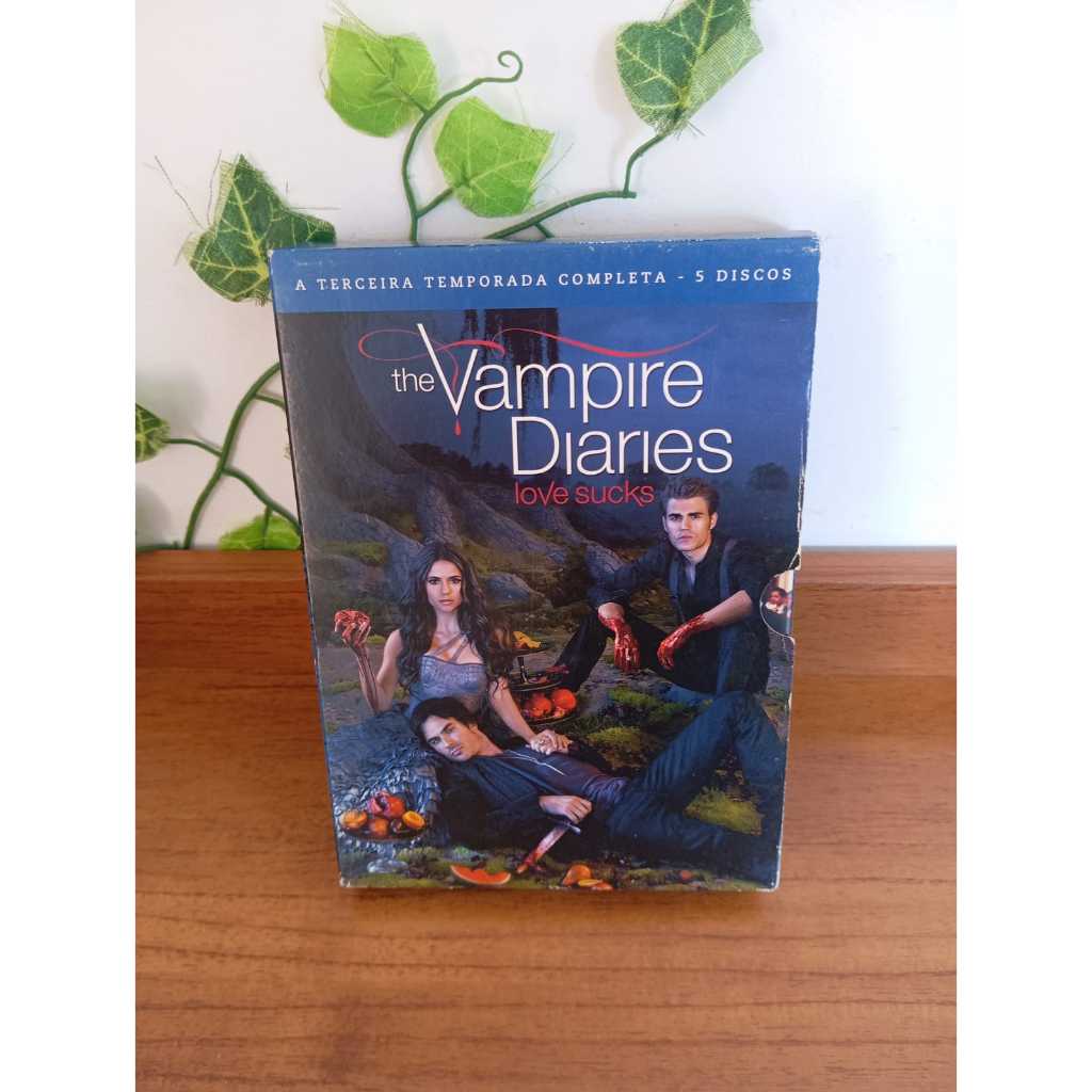 Box DVD The Vampire Diaries - 3ª temporada | Shopee Brasil