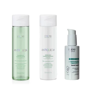 Amend Essencials Kit Antiqueda Sh. e Másc.250ml + Renovador Capilar 90g em Oferta na Shopee