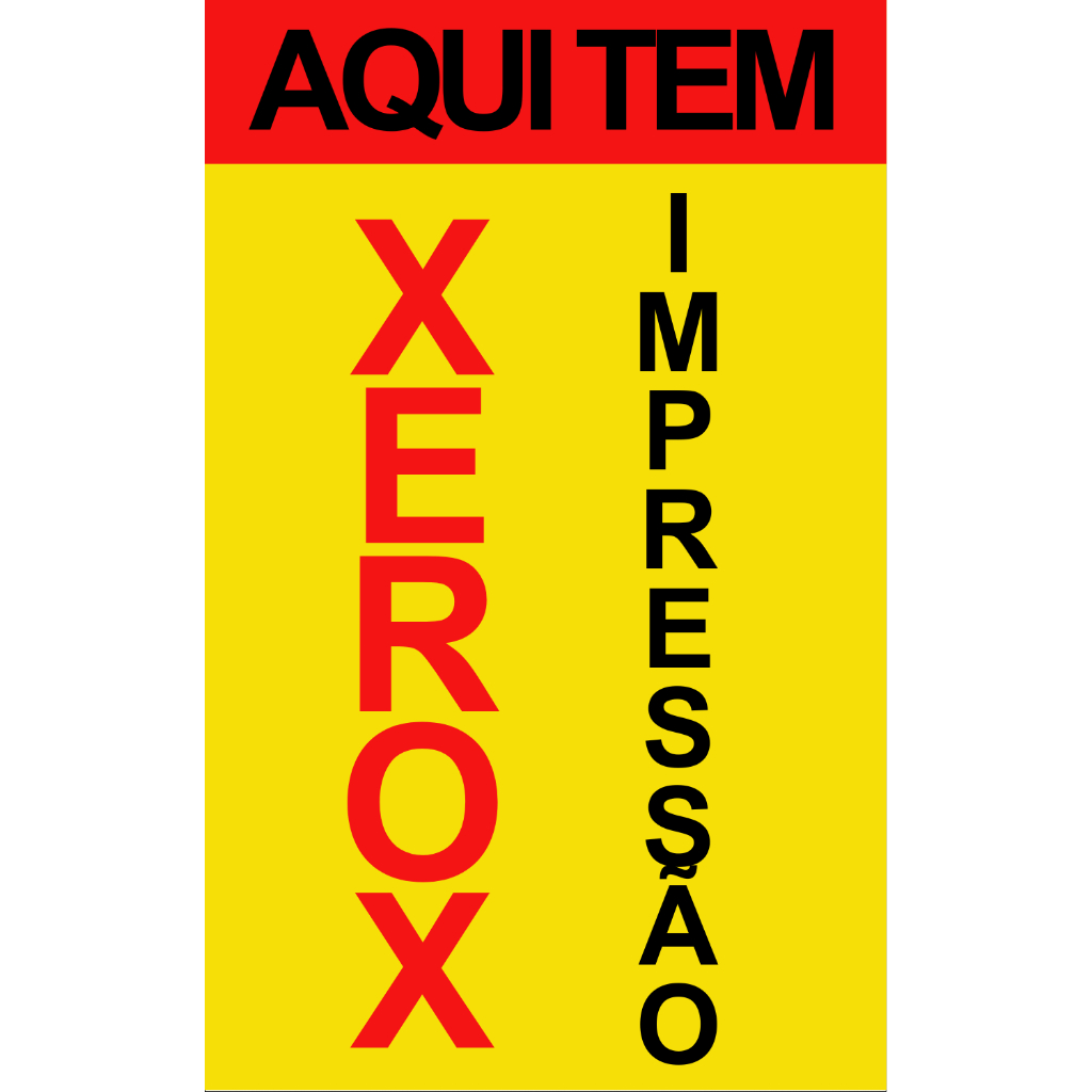 PLACA DE XEROX E IMPRESSÃO 40X25CM | Shopee Brasil