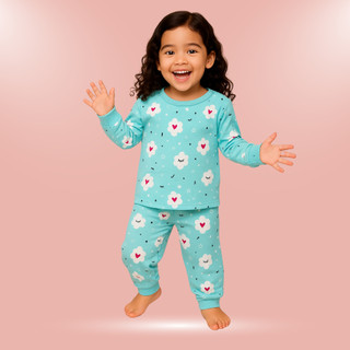 PIJAMA INFANTIL E JUVENIL  DE FRIO SUEDE CALÇA+ BLUSA COMPRIDA ESTAMPADOS QUENTINHOS em Oferta na Shopee