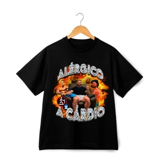 Camiseta Treino Meme Alérgico A Cárdio Academia Novo!