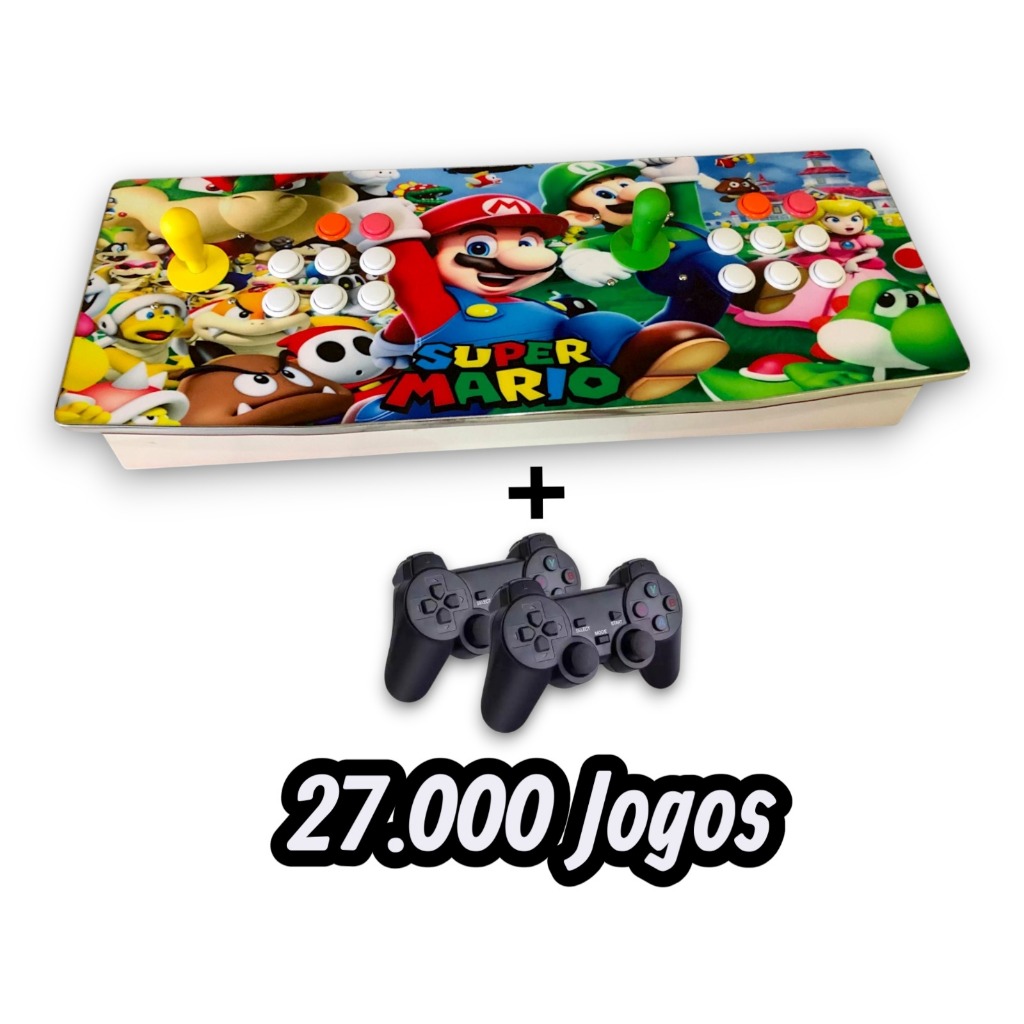 Fliperama Portatil Arcade Sistema Jogos Avançados Placa Zero Delay