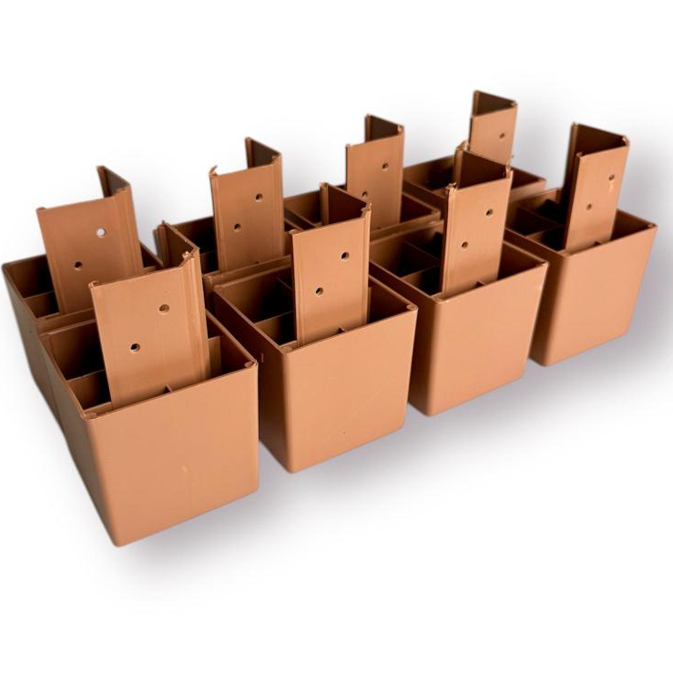 Kit com pés para guarda roupa, racks e armários kit com12, 8, 6 ou 4 ...