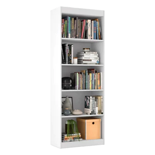Livreiro Space Organizador Escritório Para Sala Branco - E&A em Oferta na Shopee