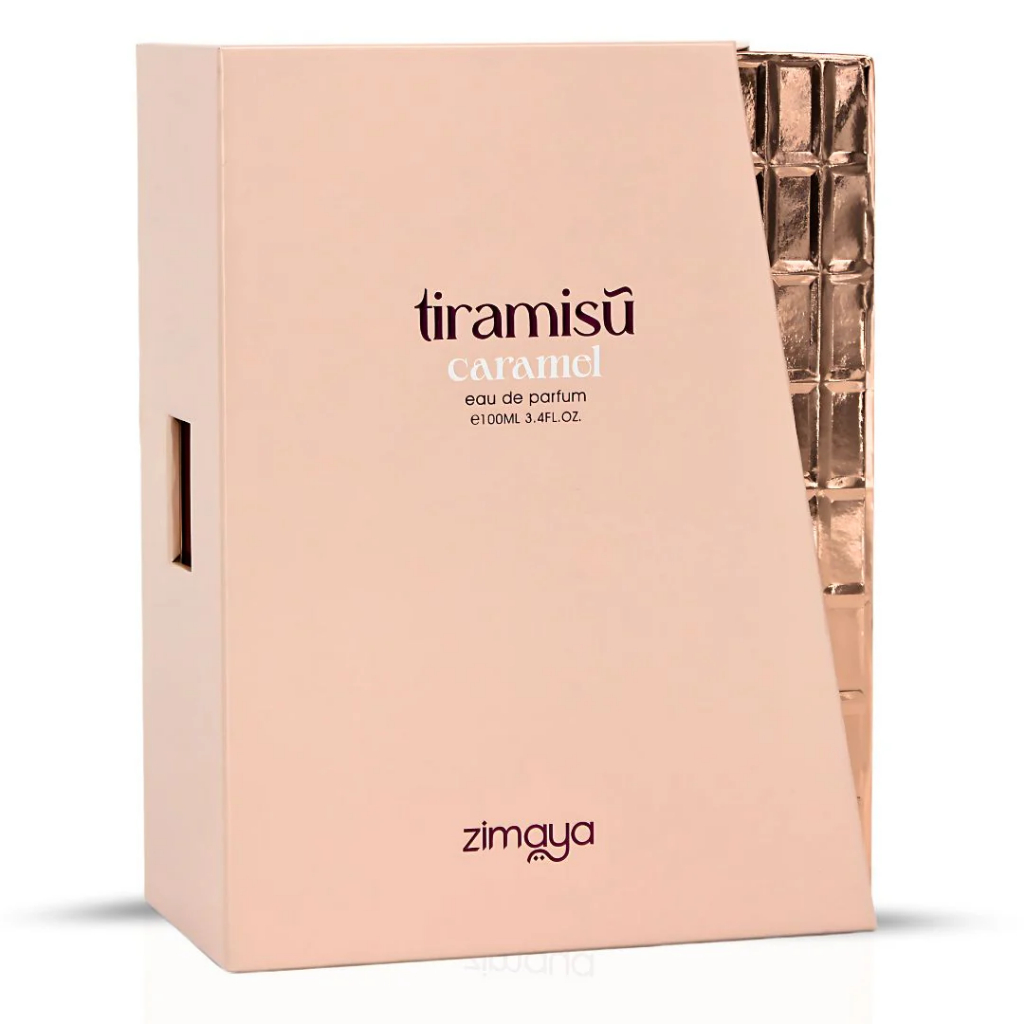 Perfume Tiramisù Caramel – Zimaya – Original, Alta Fixação e