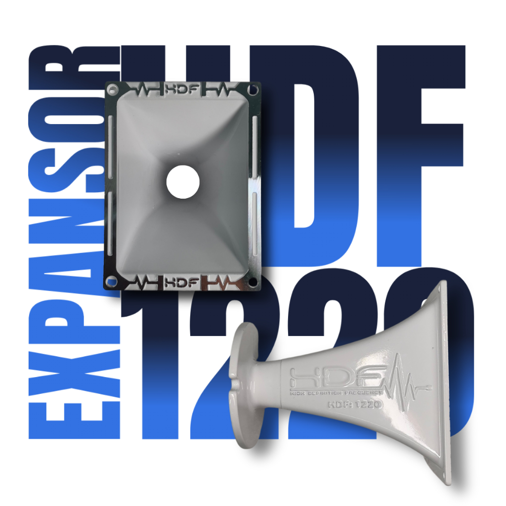 KIT 2UN Expansor Corneta Hdf 1220 Tipo LTS 1209 Cone Alumínio