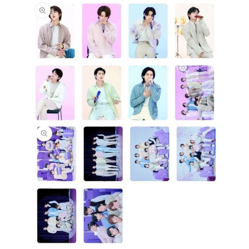 Photocard BTS Festa 2023/2024/2025 Aniversário 10/11/12 anos