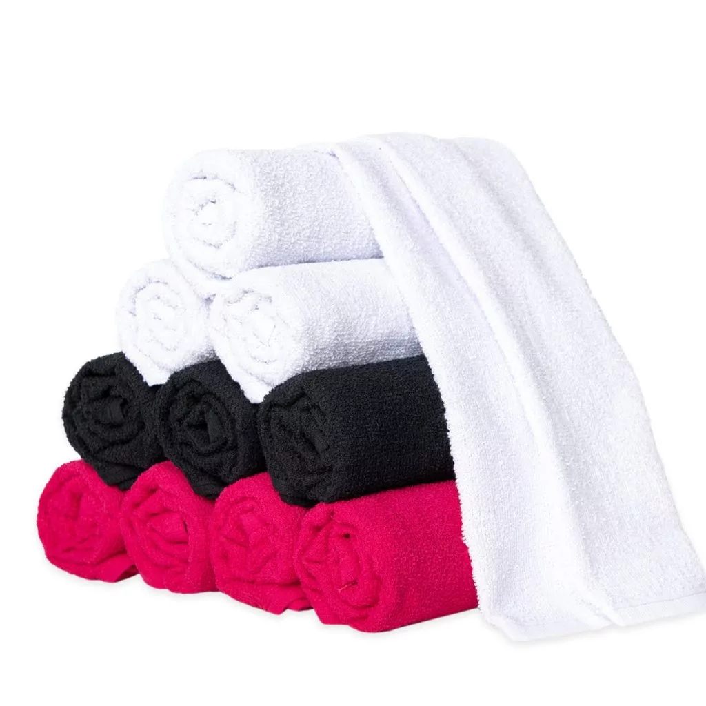 Kit 30 Toalhas de Rosto para Salão de Beleza Alta Absorção Leve e Macia ...