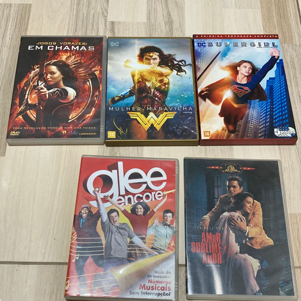 DVDS Variados (DC Supergirl Box DVD 1ª Primeira Temporada Completa ...