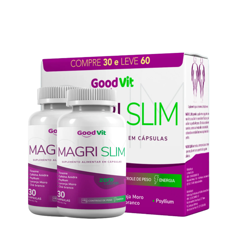 Magri Slim Good Vit 60 Cápsulas | Controle de Medidas e Bem-Estar ...