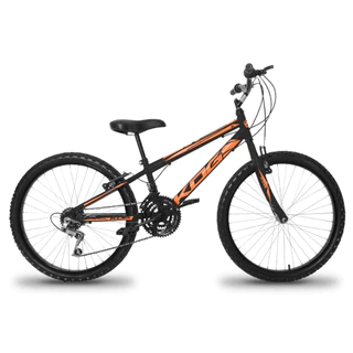 Bicicleta Infantil Masculina Aro 24 KOG BIKES Com Marcha 18 Velocidades Modelo Freio V-Brake em Oferta na Shopee