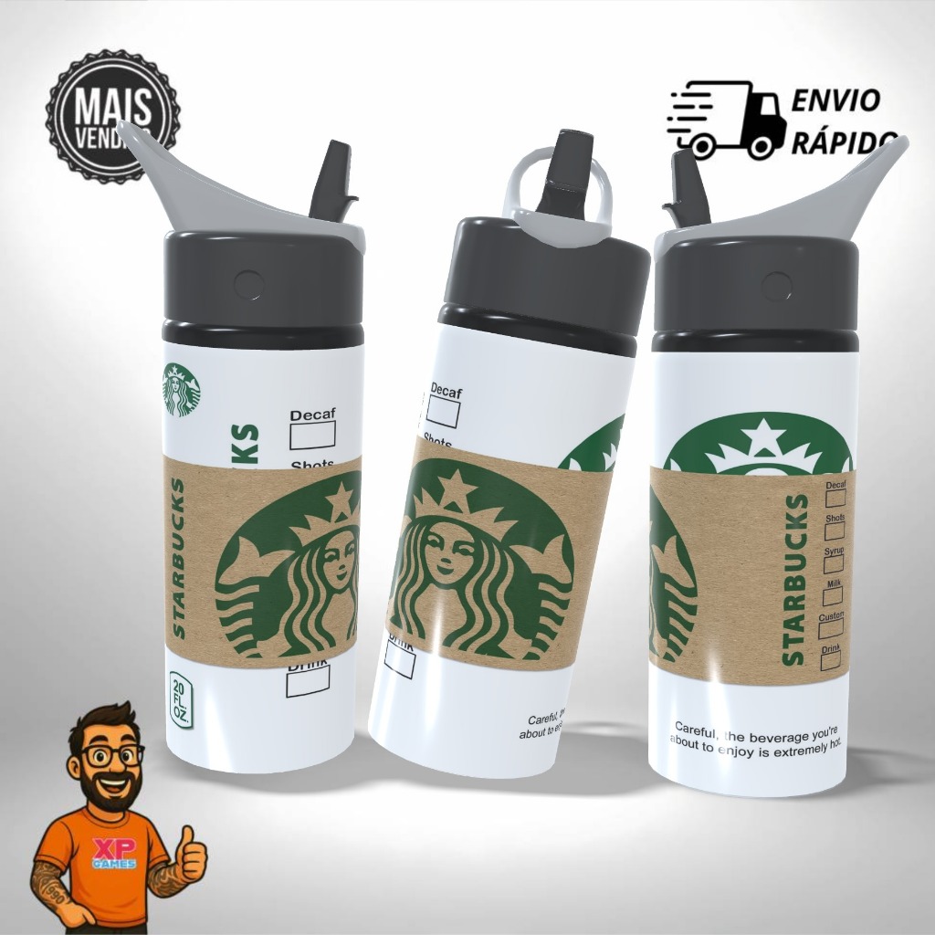 starbucks garrafa termica em Promoção na Shopee Brasil 2026
