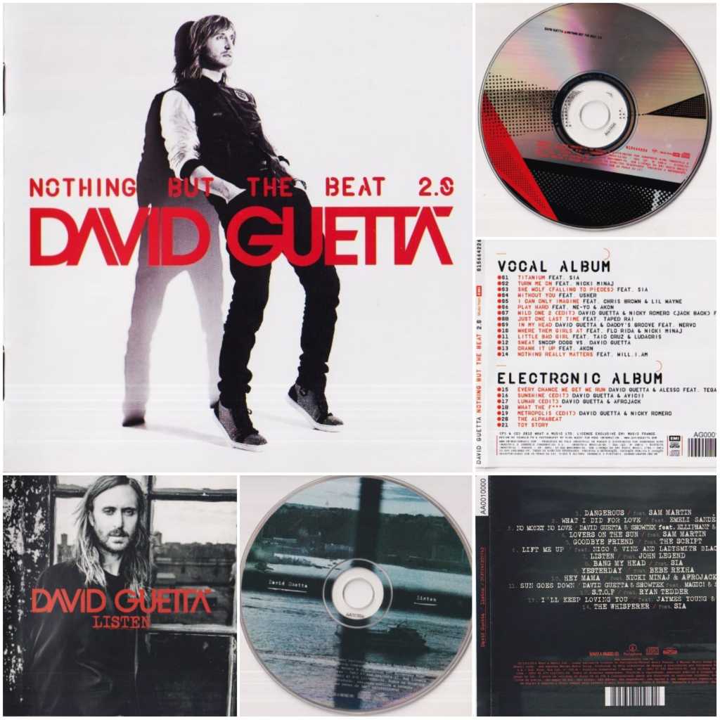 CD DAVID GUETTA - OPÇÕES & DETALHES NA DESCRIÇÃO | Shopee Brasil