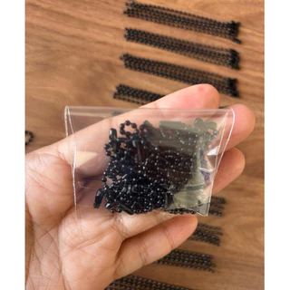 100 Corrente Bolinha Com Canoa 10cm preto ou prata para Tag Chaveiro 100 50 25 10 lembrancinhas