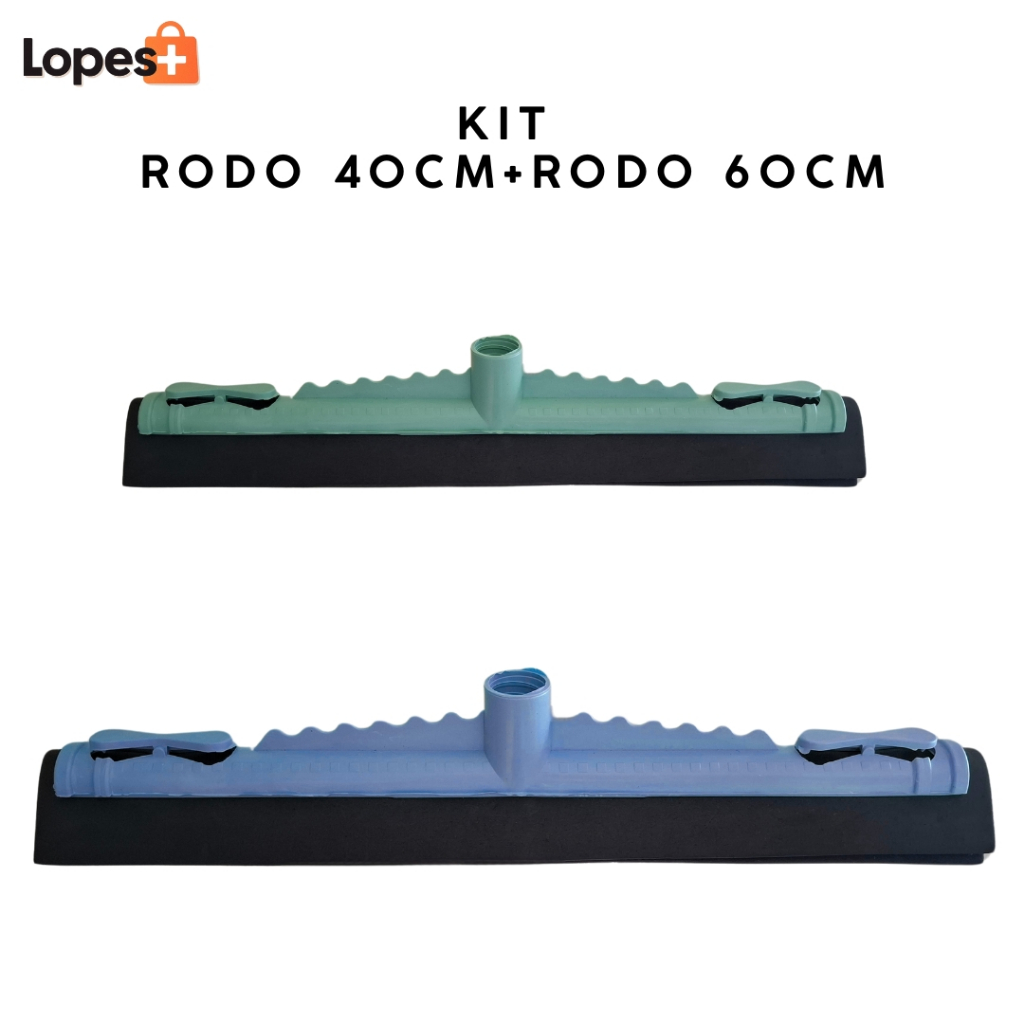 Rodo 40cm (COM CABO) + Rodo 60cm (COM CABO) | Shopee Brasil