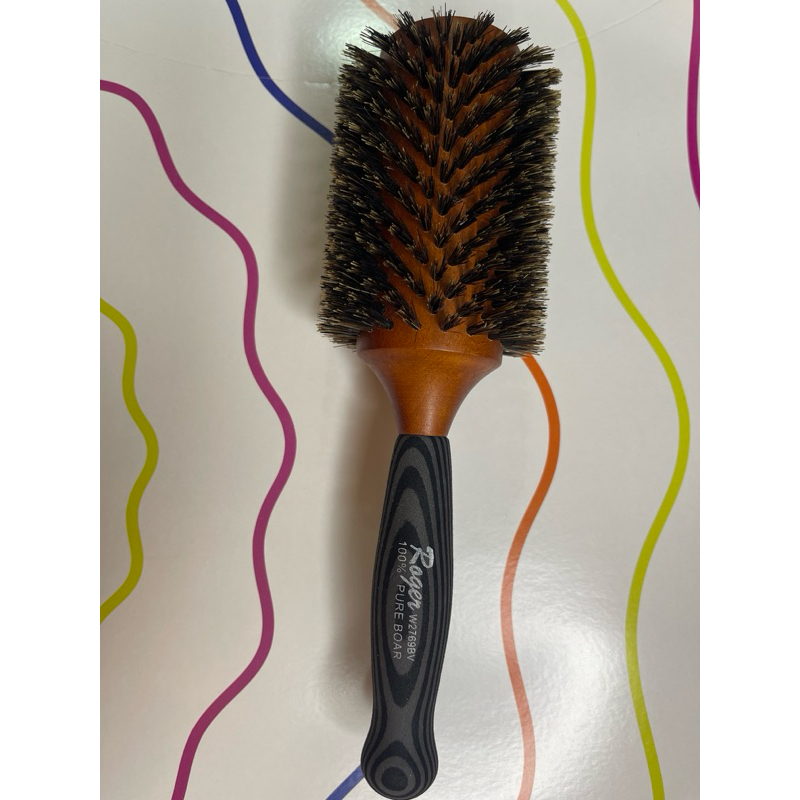 ESCOVA DE CABELO PROFISSIONAL ROGER | Shopee Brasil