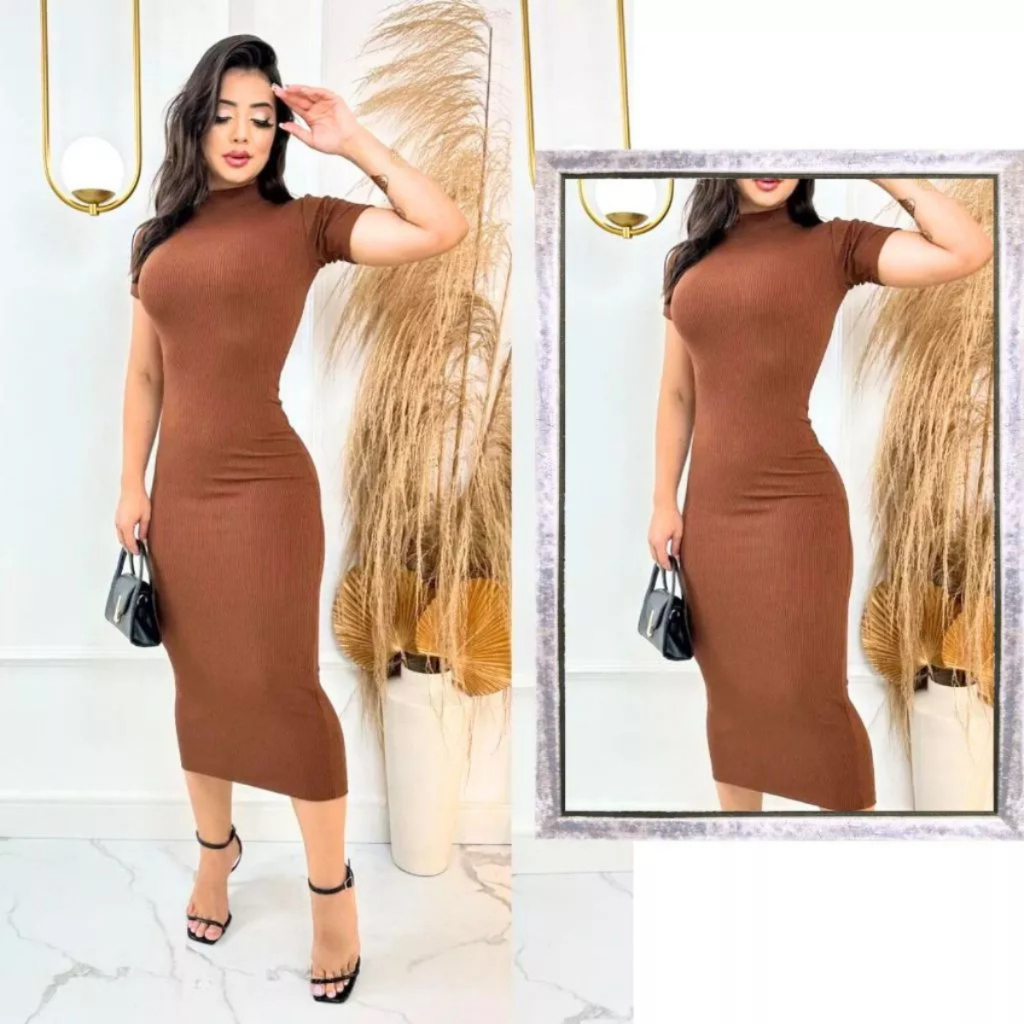 Vestido Verde Militar em Oferta Shopee 2025