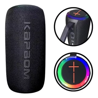 Caixa de Som LED Bluetooth Portátil TWS 100W RMS Kapbom KA-8883 Alto-falantes à prova d'água