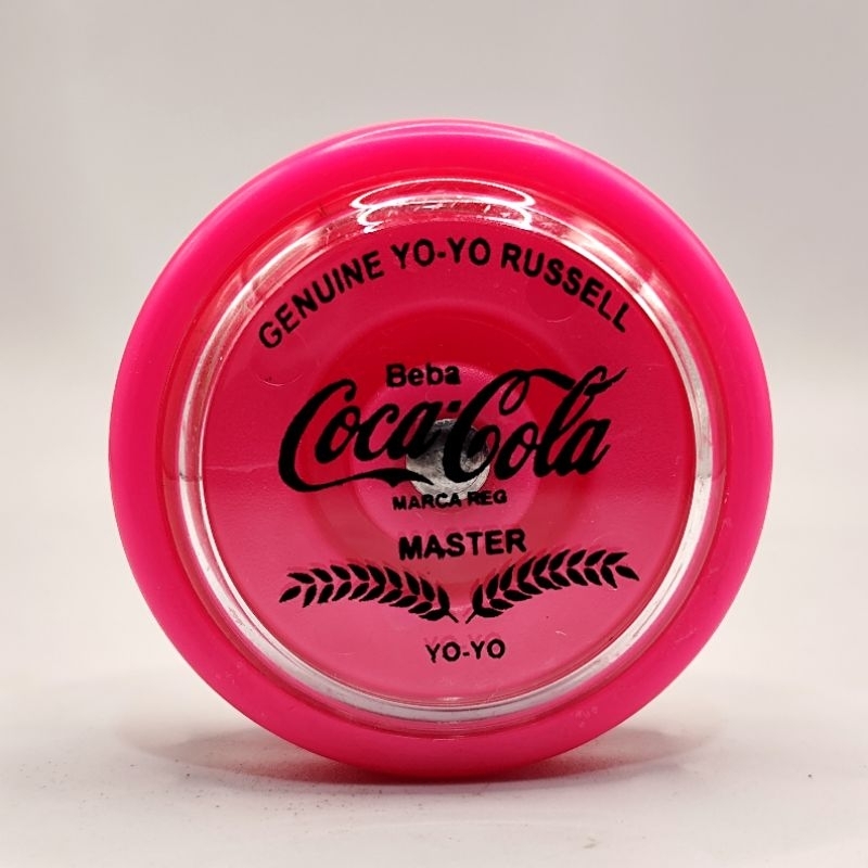 Yoyo(ioiô,yo-yo) Coca-cola Master Profissional Russel Coral + 3