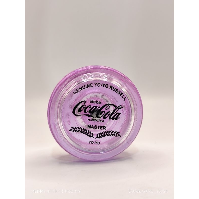 Yoyo(ioiô,yo-yo) Coca-cola Master Profissional Russel Coral + 3