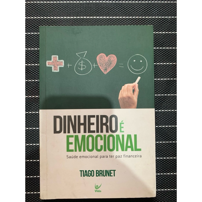 Dinheiro é Emocional - Livro Tiago Brunet | Shopee Brasil