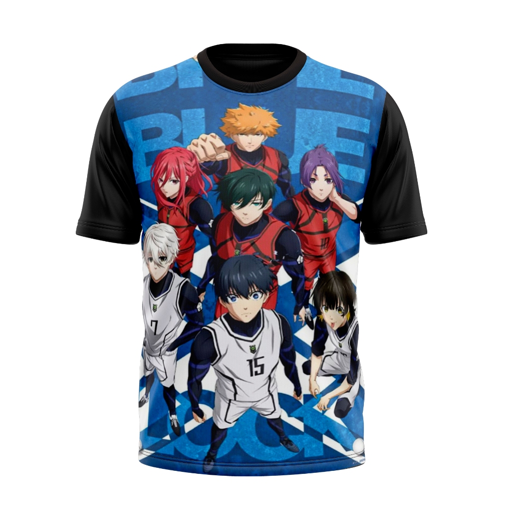 Camiseta Sublimada Blue Lock anime | Shopee Brasil